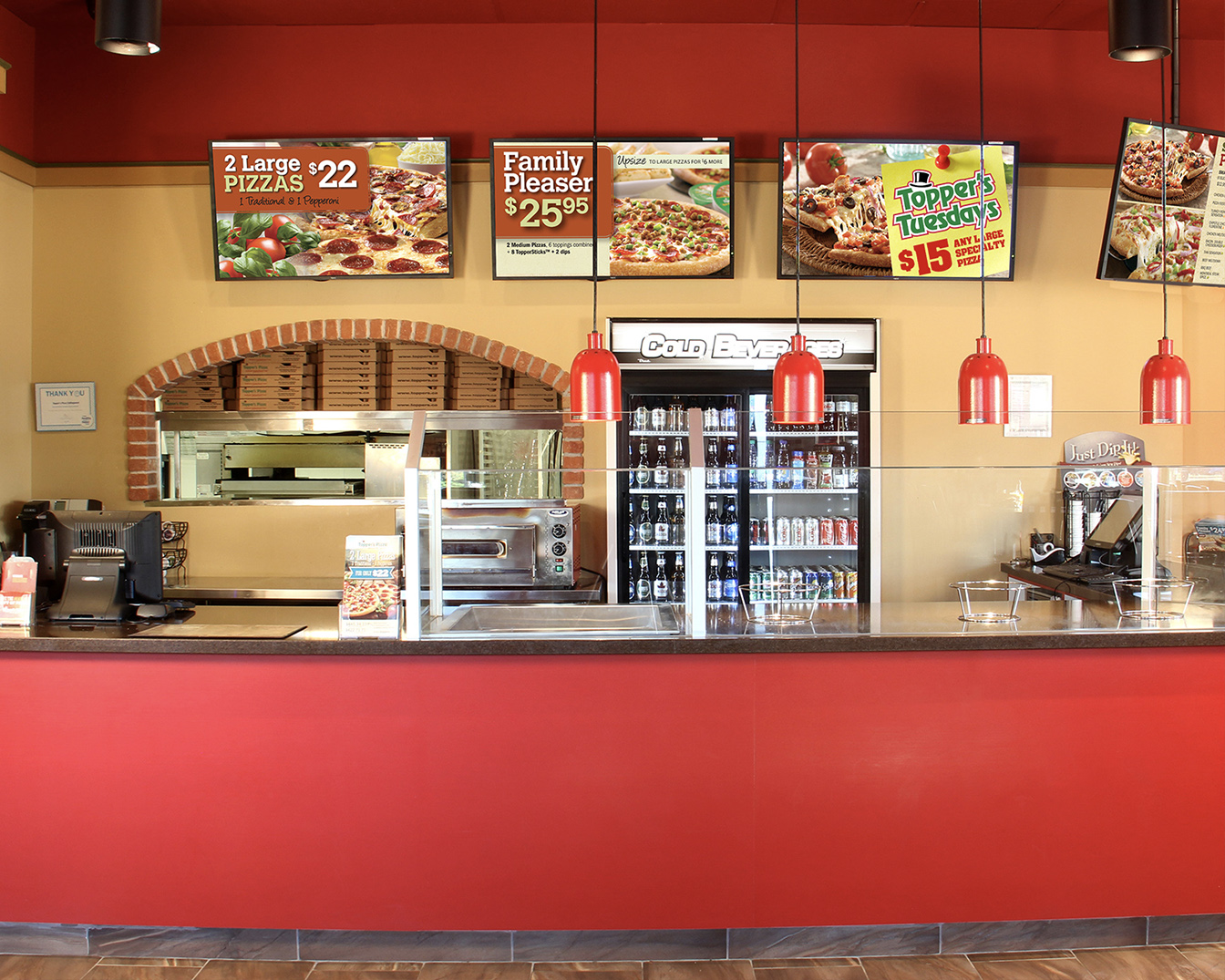 Topper's Pizza Franchises - What We Offer